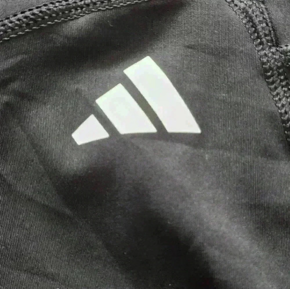 ADIDAS womens black leggings 2x - Picture 6 of 12